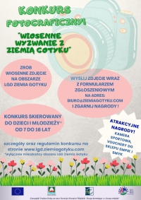 Konkurs fotograficzny &quot;Wiosenne wyzwanie z Ziemią Gotyku&quot;