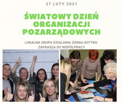 27 lutego obchodzimy Światowy Dzień Organizacji Pozarządowych