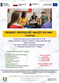 Zapraszamy do udziału w projekcie &quot;Przyszłość należy do NAS&quot; - II edycja