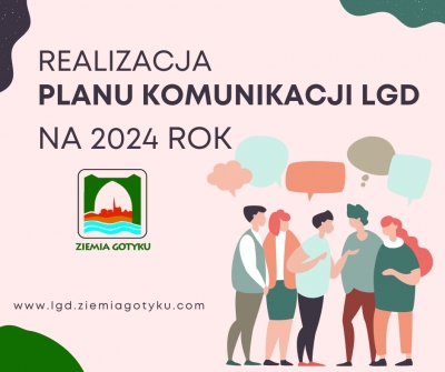 Realizacja działań komunikacyjnych LGD w 2024