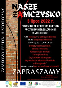 Zapraszamy na Zamkowy Festyn Historyczny &quot;Nasze Zamczysko&quot; !