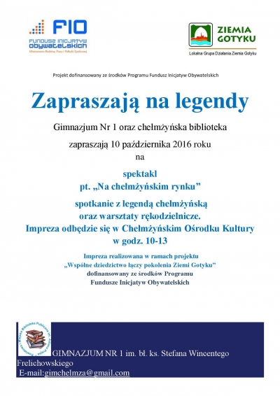 Zapraszają na legendy