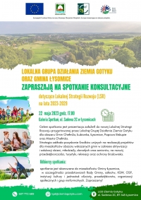 SPOTKANIE KONSULTACYJNE W ŁYSOMICACH - 22.05.2023