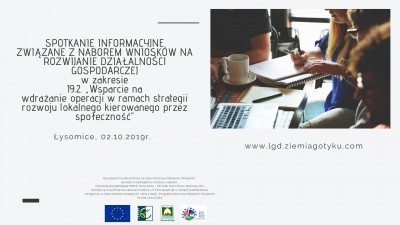 Spotkanie informacyjne dla przedsiębiorców