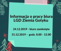 Informacja o pracy biura LGD