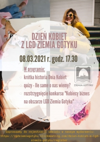 Zapraszamy na Dzień Kobiet z LGD Ziemia Gotyku!